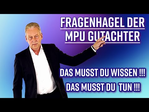 So behälst  du die Kontrolle, wenn dich MPU Gutachter mit Fragen bombardieren.