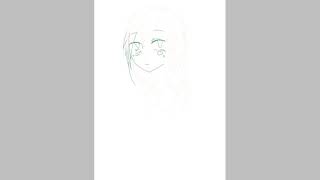新しいキャラ書いたよ(ライムちゃん)