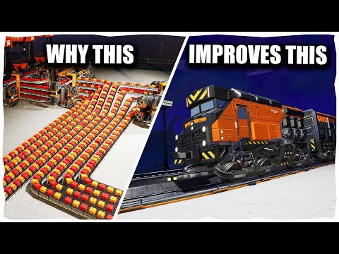 These Balancers Improve Train Efficiency in Satisfactory