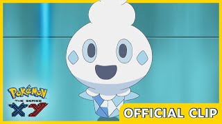 Download the video "A Lost Vanillite! | Pokémon the Series: XY Kalos Quest | Official Clip"