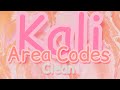 Kali ~ Area Codes (Clean Version) - [Made By Clean Version]