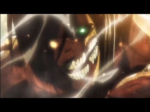 Eren's epic transformation scene