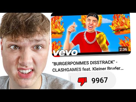 Der neue "BurgerPommes" Disstrack ist naja...