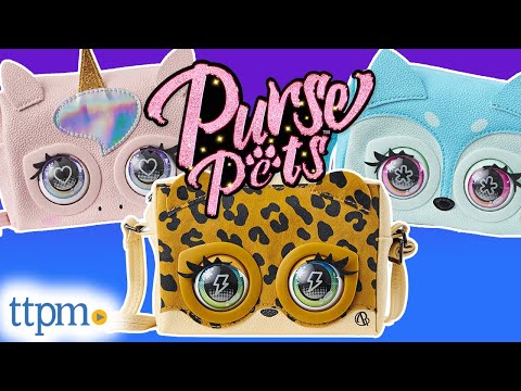 Purse Pets - Vienaragis interaktyvi rankinė su daugiau nei 25 garsais ir reakcijomis, ​​​​​​​(6062241) video