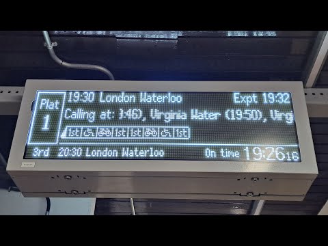 South Western Railway diversions - the Virginia Water double-take!