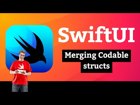 Merging Codable structs – Moonshot SwiftUI Tutorial 10/11 thumbnail