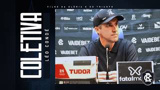 COLETIVA COM TÉCNICO LÉO CONDÉ PÓS-JOGO FLAMENGO X REMO 19/03/26