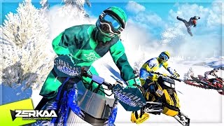 RACING ON SNOW! (Snow Moto Racing Freedom)