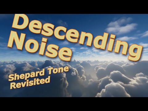 Descending Noise Sounds Like It Goes Downward Forever | Based on the Shepard Tone