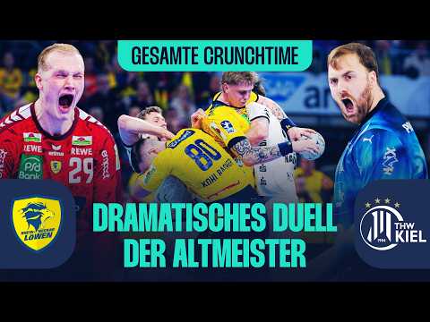 IRRES ENDE zwischen Löwen und Zebras | Gesamte Crunchtime @Rhein-NeckarLöwen 🆚 @thwhandballkiel