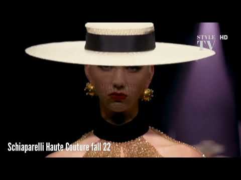 Schiaparelli Haute Couture fall 22 #pariscoutureweek