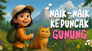 Download lagu Naik-Naik ke Puncak Gunung 🌄 | Lagu Anak Edukatif & Ceria | Animasi 3D mp3