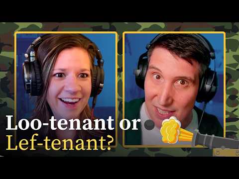 How do you pronounce lieutenant? | MILITARY WORDS