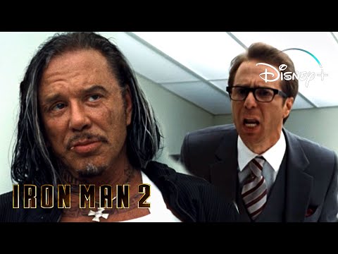 Iron-Man 2 | Justin Hammer Takes Ivan’s Stuff Scene | Disney+ [2010]