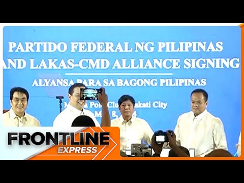 Lakas-CMD at Partido Federal ng Pilipinas, nagsanib-pwersa para sa 2025 midterm elections
