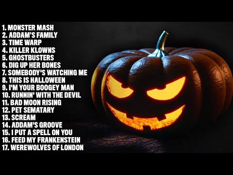 Best Halloween Songs Playlist 🎃 1 Hour Halloween Playlist 2025 👻 Halloween Party Music