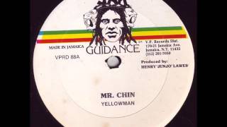 Yellowman - Mr Chin + Dub - 12" Jah Guidance 1982 - RUB-A-DUB 80'S DANCEHALL