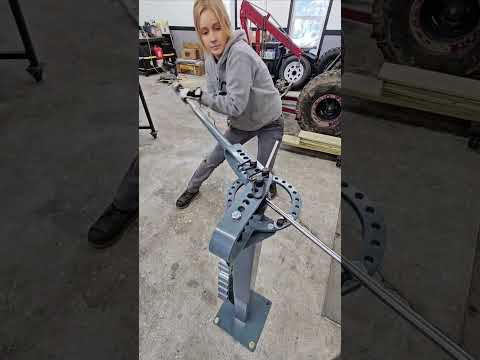 1/2" Stainless Bar & Harbor Freight Bender 🔥