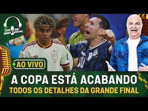 AO VIVO: ARGENTINA DE MESSI OU ESPANHA DE YAMAL…QUEM VAI SER CAMPEÃO MUNDIAL?