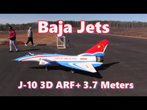 Chetan Saraf - Baja Jets J-10 3D ARF+ 3.7 Meters - 2-3-2024