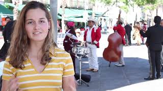 Mariana Serrano recorriendo México | Plaza Garibaldi
