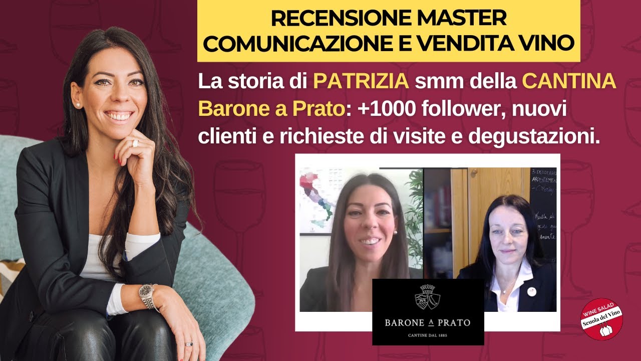 TESTIMONIANZA MASTER | PATRIZIA FILIPPI | CANTINA BARONE A PRATO | WINE SALAD