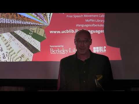 Reception for The Languages of Berkeley: An Online Exhibition - Wednesday, February 5, 2020