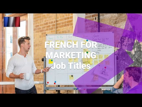 French for Marketing What Are Marketing Job Titles Called in French