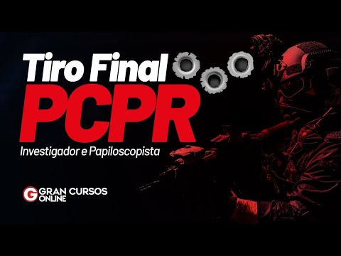 PCPR: Tiro Final Investigador e Papiloscopista - Raciocínio Lógico com Prof. Josimar Padilha