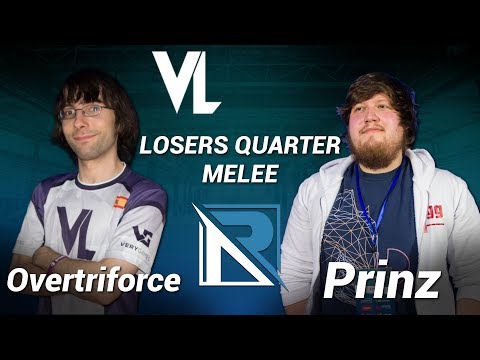 R6 - vL | Overtriforce (Sheik) Vs. Prinz (Jigglypuff) - Losers Quarters - Melee