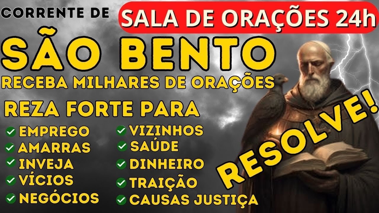 ❤️❤️A mais Poderosa Oração de São Bento que você já viu.