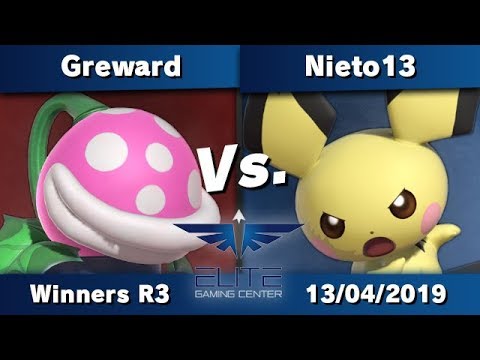 [Elite Gaming Center #04] Greward (Planta Piraña) vs Nieto13 (Pichu) SSBU Winners R3
