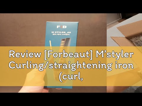 Review [Forbeaut] M’styler Curling/straightening iron (curl, straighten, wave, perm, down perm)