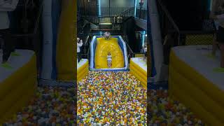 ###8596This trampoline😳😳😂is so helpful, fly through the air like supermanWould you like to try iton