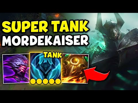 MORDEKAISER, BUT I'M A SUPER TANK THAT TAKES 0 DAMAGE (YOU CAN'T KILL ME)