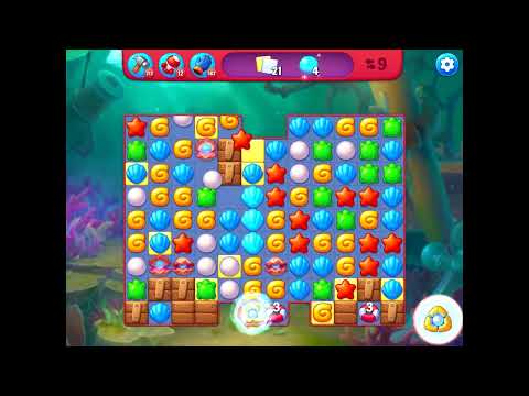 Fishdom Hard level 3779 no boosters フィッシュダム [Friend's]