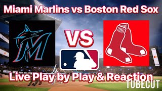 Miami Marlins vs Boston Red Sox live play by play and reaction