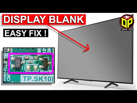 🖥️LED TV Repair: Restore Panel Voltage With a Clever Hack to Solve The Black Screen Problem