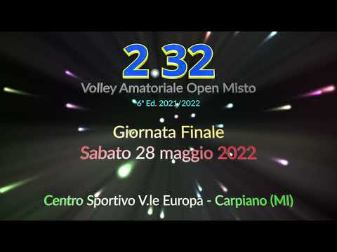 2.32 Volley Amatoriale Open Misto - Le Finali - Ed. 2021/2022