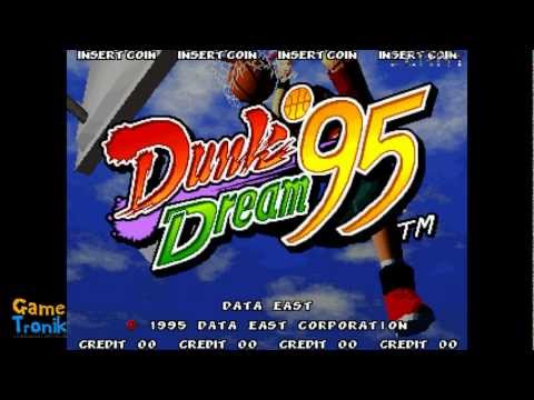 [HD] GAMETRONIK - DUNK DREAM '95 / HOOPS / HOOPS '96 - DATA EAST MLC SYSTEM [MAME 0.144]