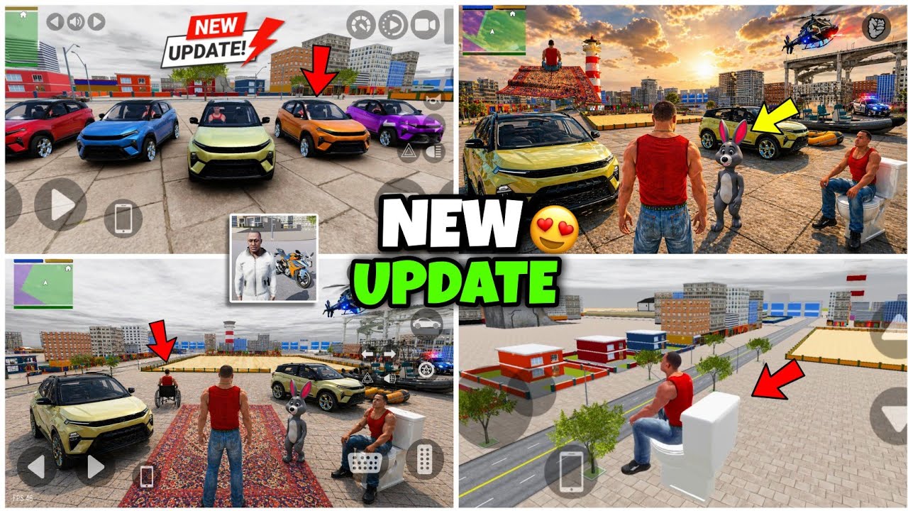 New Update INDIAN CAR BIKE DRIVE GTIV 🔥 Indian Car And Bike Drive Simulator | KXP VINEET YT