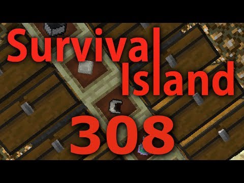 Minecraft- Survival Island [308] CALIBRATING THE STORAGE SYSTEM