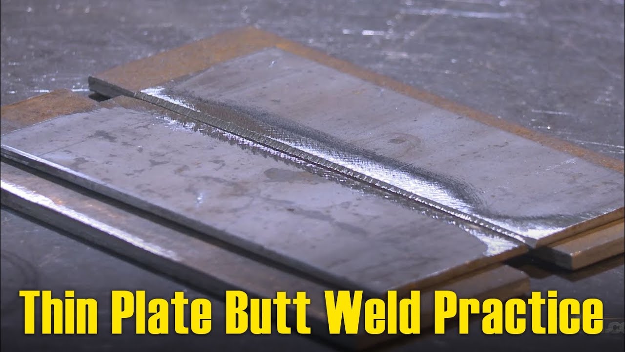 🔥 TIG Basics: Thin Plate Butt Weld Practice