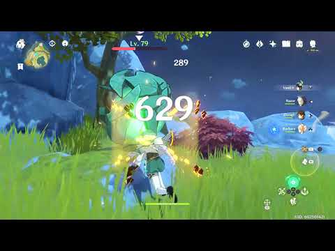 Secret place with 3 chests on Mount Aozang - Genshin Impact -