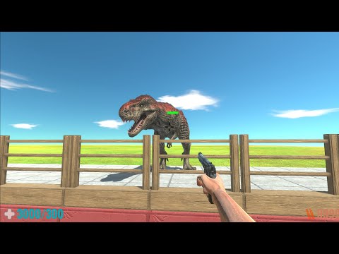 Handgun vs Every Unit - Animal Revolt Battle Simulator