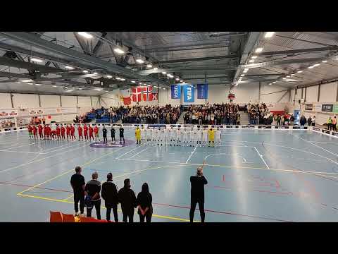 Norway vs Cyprus National Anthem | Futsal World Cup Qualifiers| Trondheim, Norway