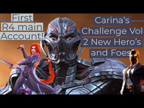 First 6* R4 ever! Carina's Challenge Vol 2 New Hero's and Foes! Ultron MVP! #mcochindi