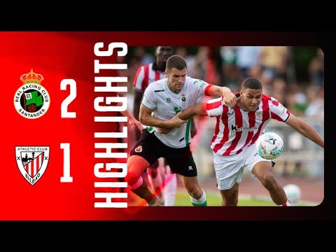 ⚽ Resumen I Real Racing Club 2-1 Athletic Club I Laburpena I Pretemporada 2025/26