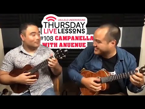 TLL Ukulele Podcast #108 - Campanella with aNueNue