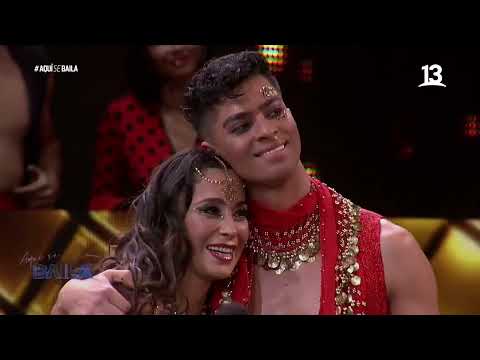 El tierno saludo que recibió Yamna Lobos. Aquí se Baila, Canal 13.